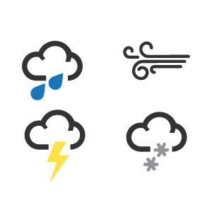 link to bad weather affecting sky viewing page